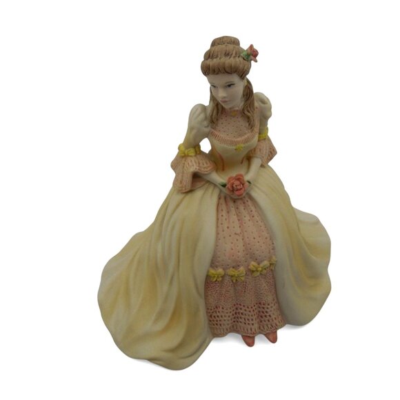COALPORT Beau Monde KATE Porcelain Figurine 1993 England Vintage 5" - Picture 4 of 10